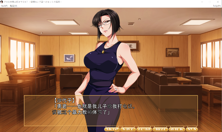 【拔作ADV】P☆A会長は好きですか？ ～傲慢セレブ妻へのセックス指導～ GPT汉化版