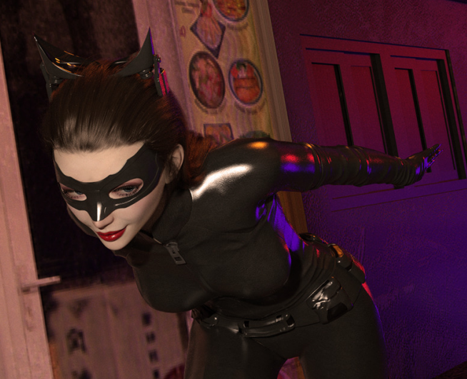 [3D] 猫女被捕沉沦(完)+奥特曼伪善者01-02[398P/204M]