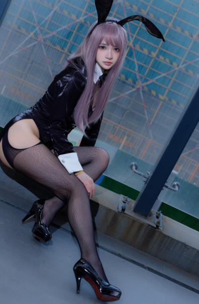 cos-疯猫ss-紫发礼服兔(45P,883M)
