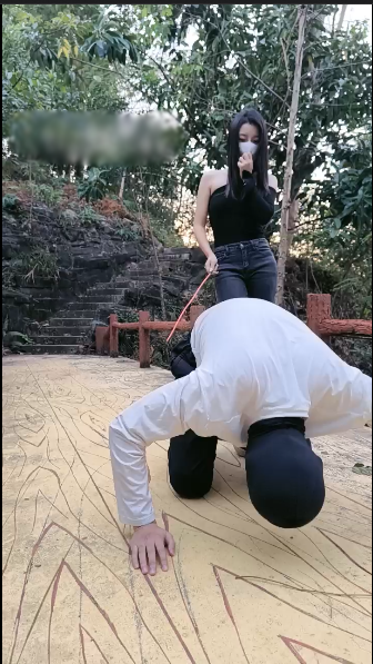 套路直播暴力美学S-双S-女神户外遛狗-绑树上酷刑惩治【1V】【465MB百度云】
