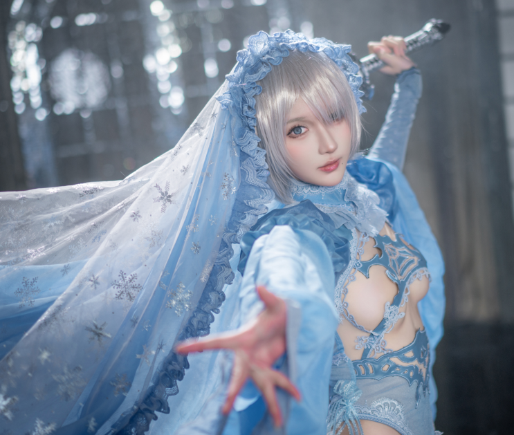 人气cos-阿包也是兔娘-冰雪2B(42P,754M)
