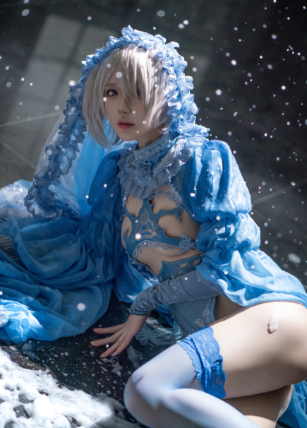 人气cos-阿包也是兔娘-冰雪2B(42P,754M)