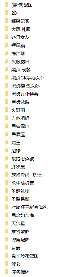 一米八的大梨子 30套+散图（2443P/9.8G）