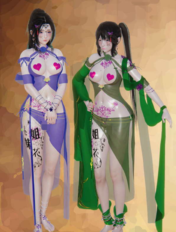 [3D全彩]《血神罪境·极道恶堕·枯井双姝》[804P/395M]