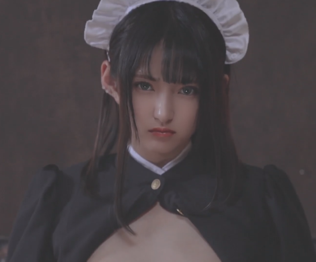里番琉璃川COS女仆ZEX-421【美颜版】