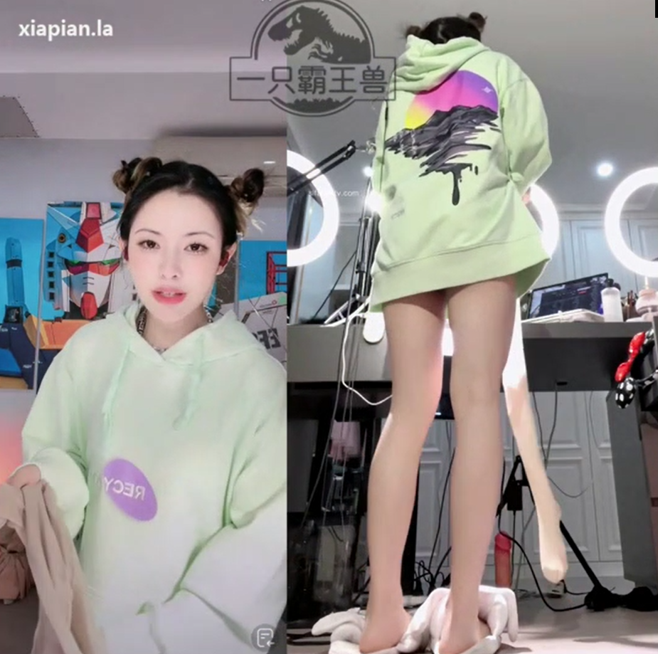 抖音主播【一只霸王兽】直播双视角+私拍福利 现在主播真会玩 大哥视角是真的顶 【39V1.09G】