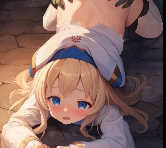 2D动画  白麦魚 女神官 Live2D 激しめ版 4V 757M