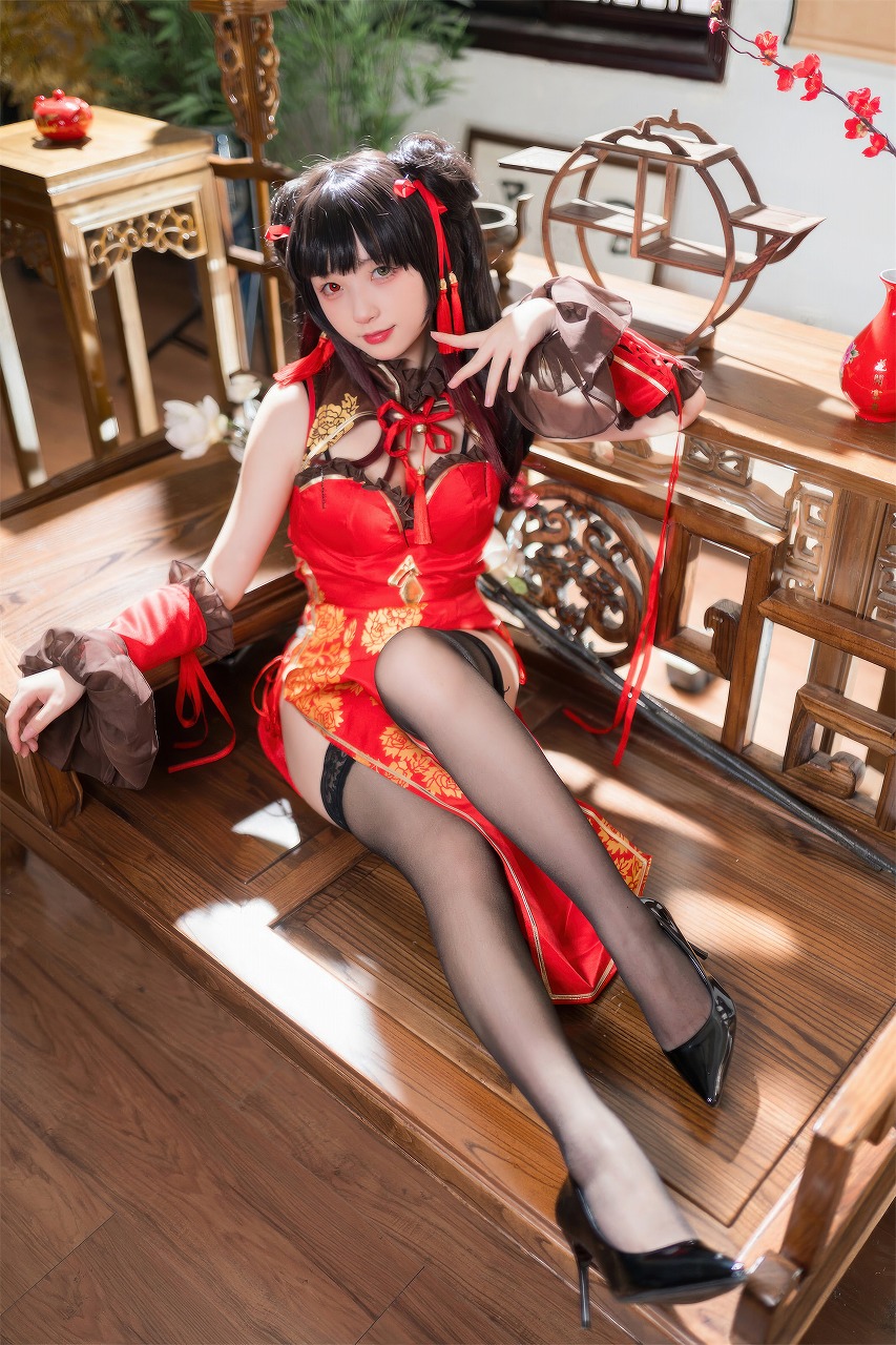 花铃 - 时崎狂三旗袍 [66P-546MB]