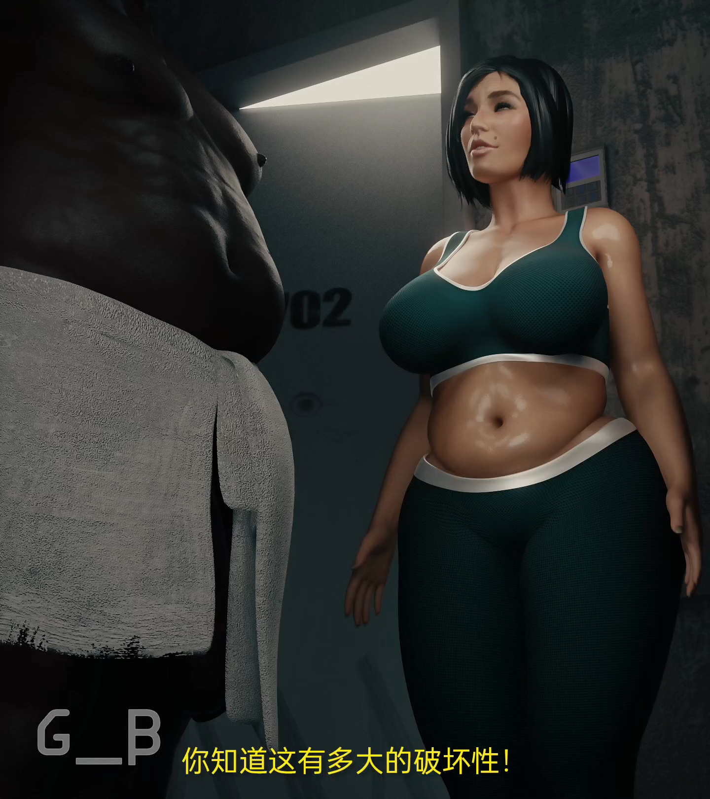 [汉化][ G＿B ] Ashley Karen x Dood [度盘 1V 254M]