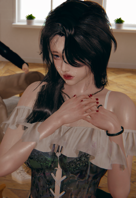 [3D全彩]寝取美人妻01-05+姨母的来访01-02[926P/479M]