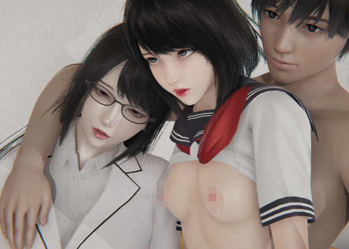 [3D全彩] 图书馆的邂逅01-04(完)[646P/206M]