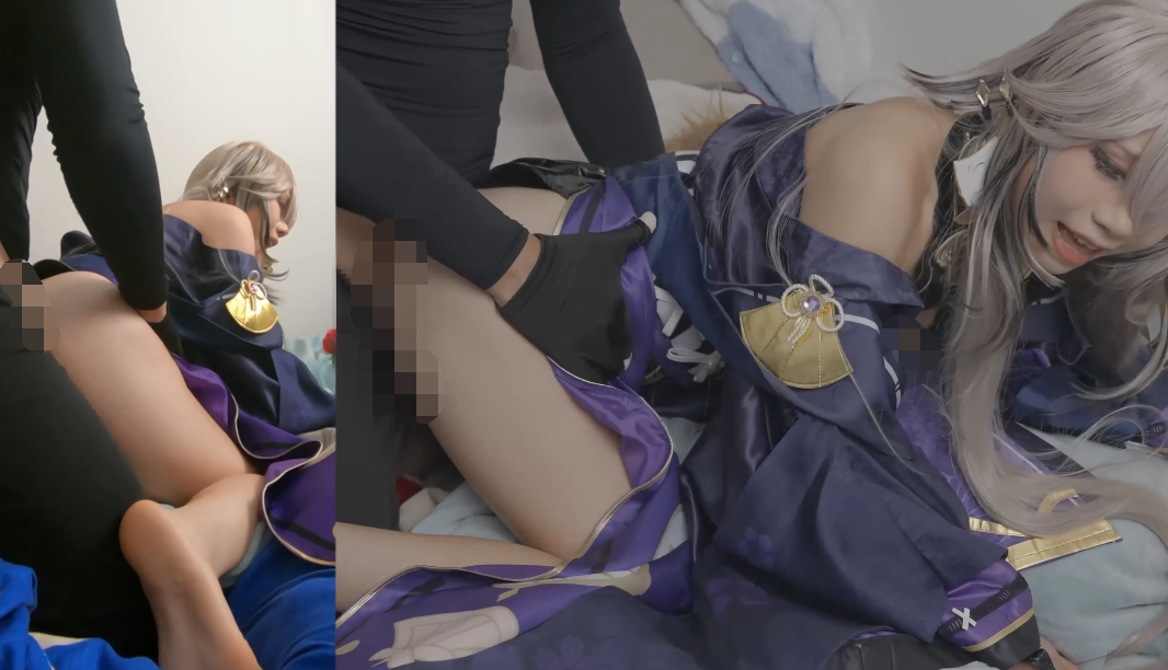 超人气女菩萨-草莓羽衣-[黒ギャル八重神子]墨桜色の夜笙雅芸T2+T3完整视图（62P,4V,5.61G）
