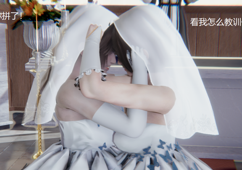 3D漫画-肌肉的碰撞——健身女郎对决1(317P,524M)
