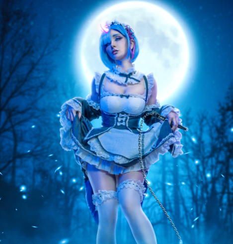 欧美极品cos小姐姐-aerytiefling-of 火影雏田+女仆雷姆(101P,5V,666M)