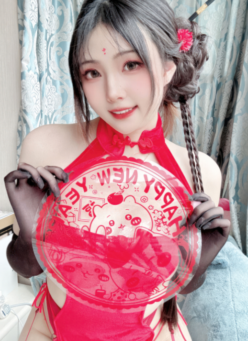 擦边女菩萨-Natsuko夏夏子-龙年新春(45P,106M)