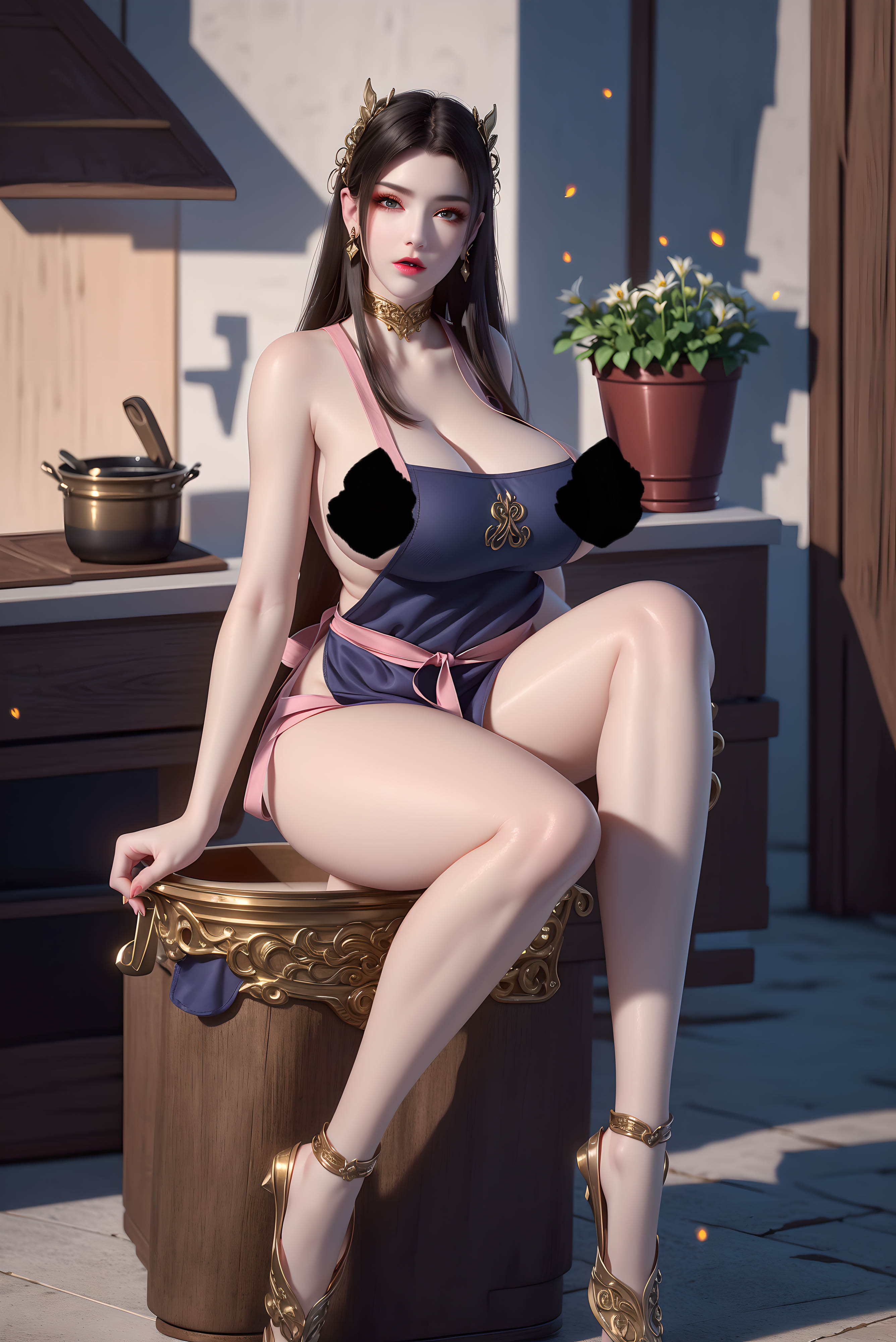 [AI国漫] （240401）斗破苍穹-美杜莎厨娘【65P】【288MB百度云】