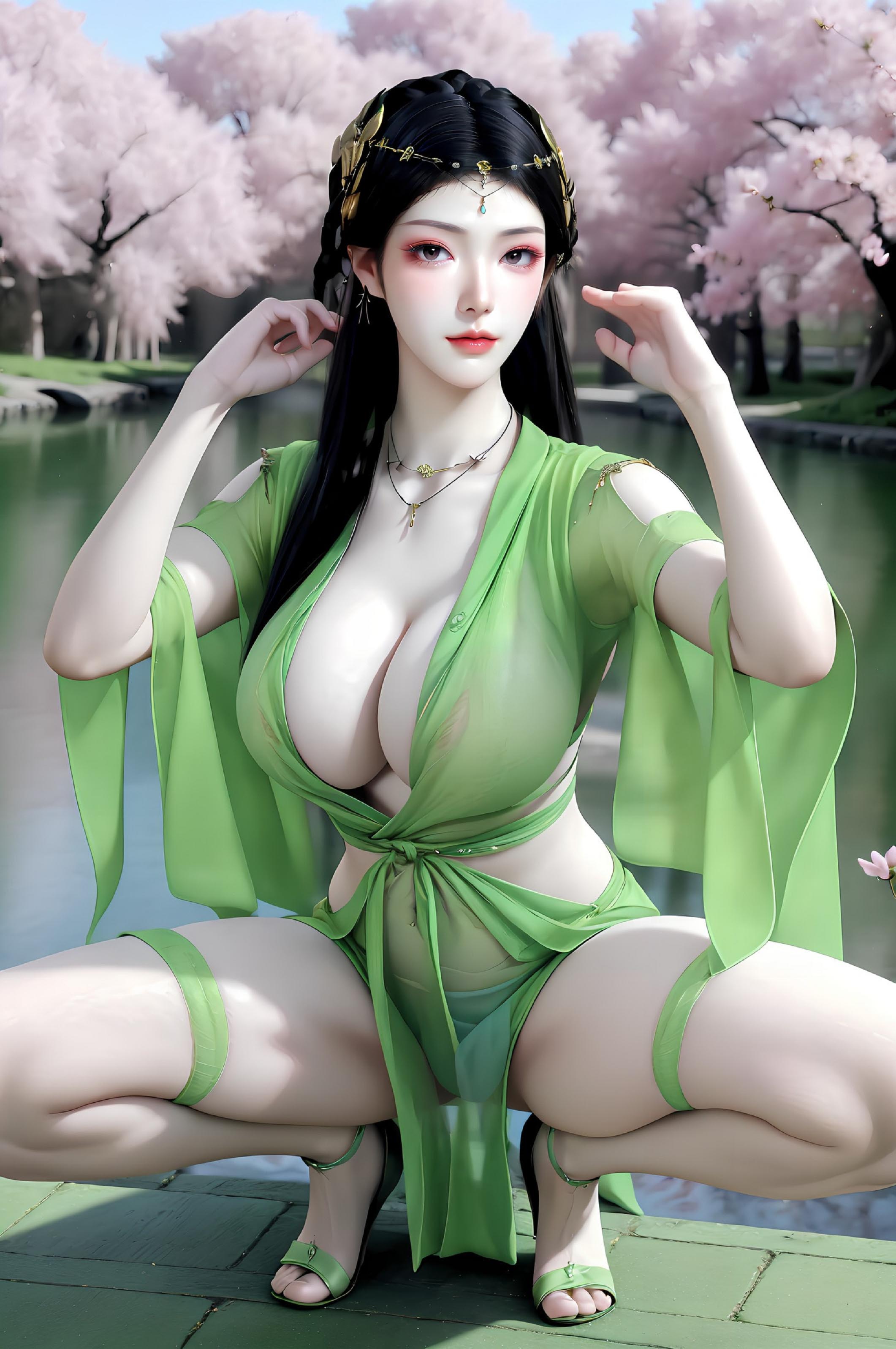 [AI国漫] （240406）凡人修仙传-卓如婷 巨乳荤【87P】【212MB百度云】