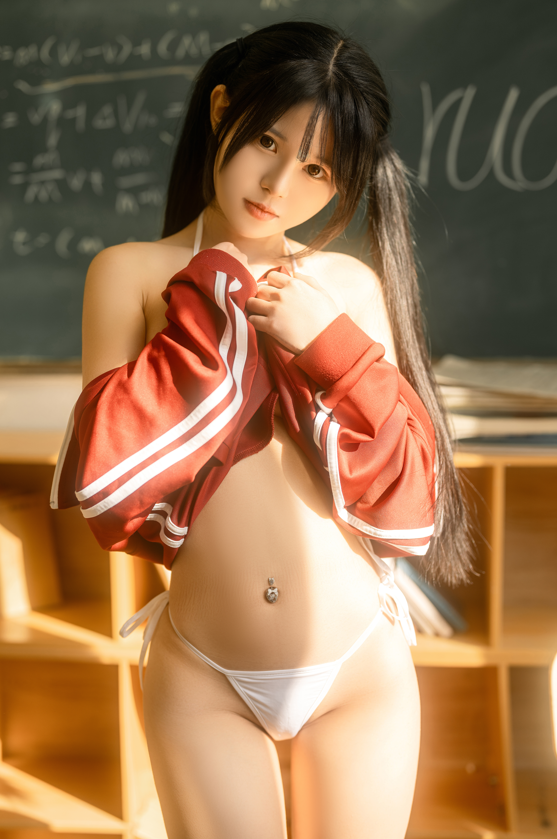 rua阮阮 No.005 - 课间的阳光 【42P379M】