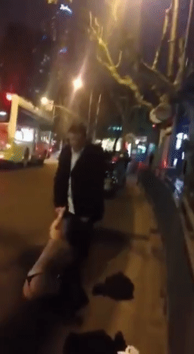 吃瓜-魔都母狗当街脱光骚扰洋大人(6gif,2v,26M)