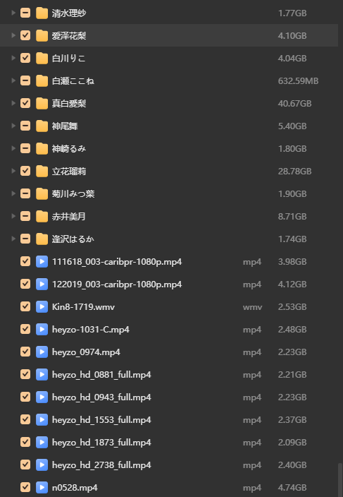 精品福利姬合集【磁力链接】2.5t+100g