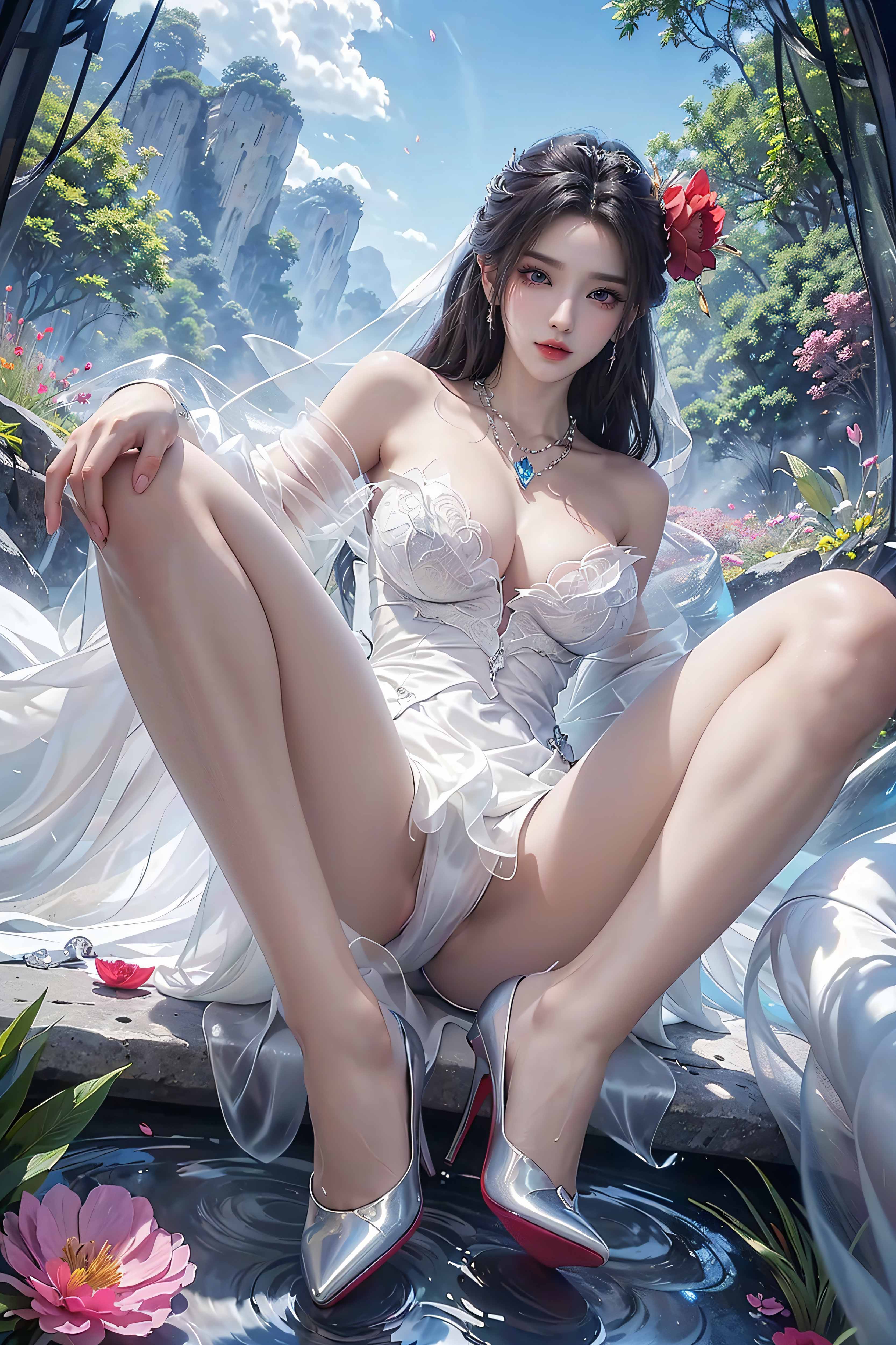 [AI国漫] （240420）诛仙-陆雪琪 高跟薄纱美腿【25P】【267MB百度云】