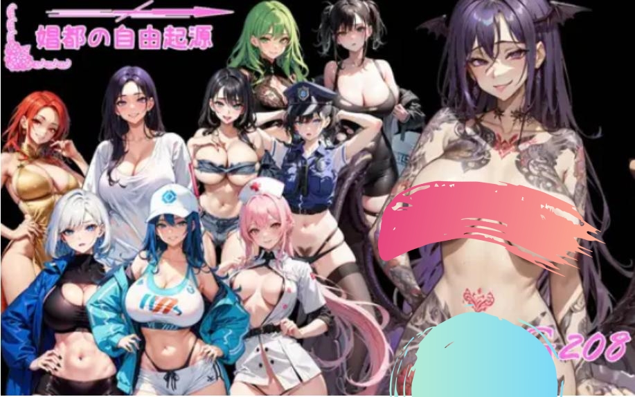 [RPG/DL官中/AI作画/淫乱]娼都之自由起源 / 極色娼都の自由起源[PC/800M]