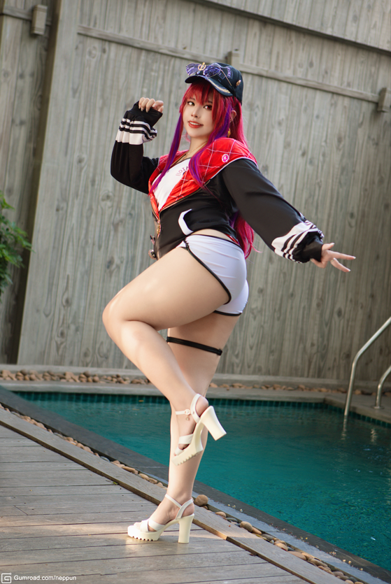 Neppu (ネップ) cosplay Houshou Marine Summer - Hololive 【106P1.01G】