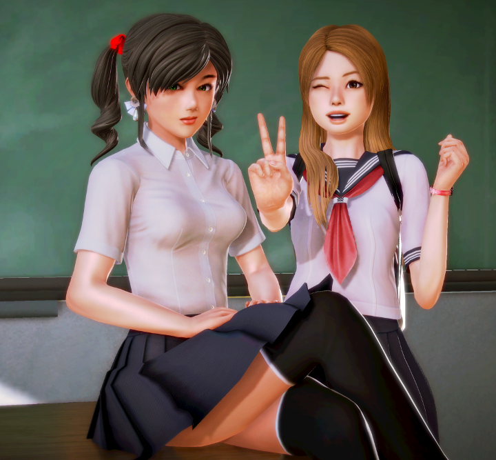【亚洲SLG/AIGPT汉化/3D】索尔维利学校Solvalley School [v4.0.0] 【PC+安卓/3.5G】
