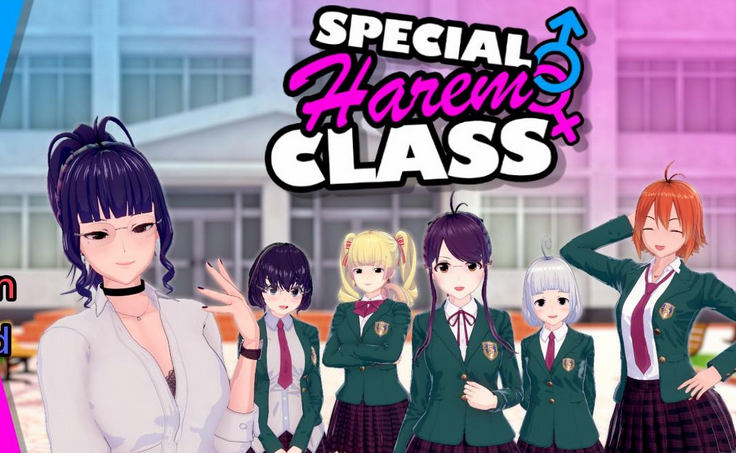【日系SLG/AIGPT汉化/3D】特别后宫课程 Special Harem Class v0.3.1 Public【PC+安卓/1.6G】