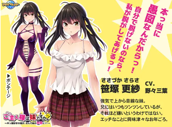 【拔作ADV】ご主人様は妹ですか？～Mっ娘好きの俺が、なんで妹のM男に！？～GPT3.5汉化版