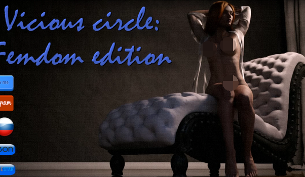 【欧美SLG/AIGPT汉化/3D】恶性循环Vicious Circle: Femdom Edition [v0.7]【PC+安卓/1.39G】