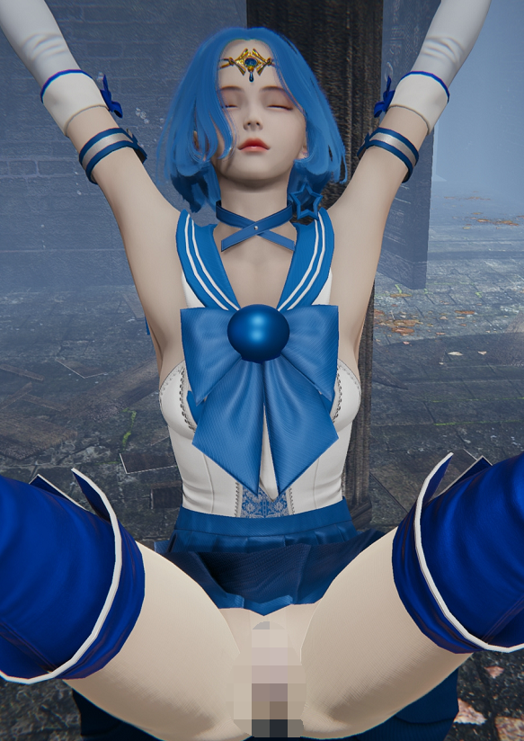 [3D全彩]美少女战士败北[91P/133M]