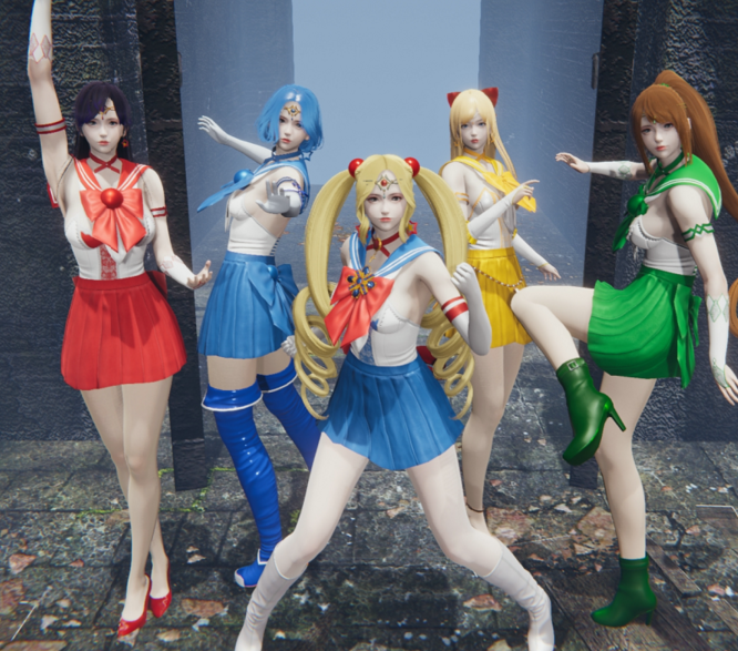 [3D全彩]美少女战士败北[91P/133M]