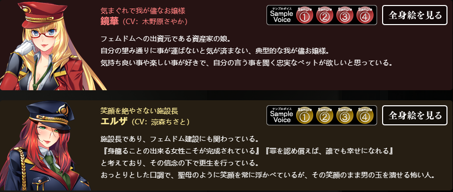 【拔作ADV】[抖M] 監獄女王＆姫 ～ドS女看守達によるM男化調教～GPT3.5汉化版