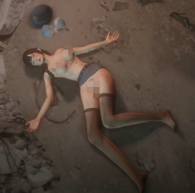 [3D全彩]地下室+尸堆日记[轻重口][370P/244M]