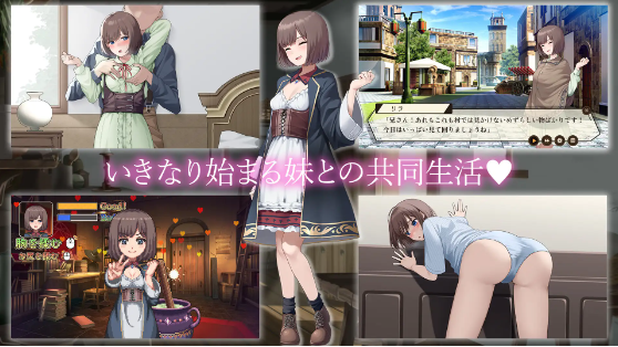 【经营互动SLG】薬師兄妹のえっちな治験 V1.24 云翻汉化版