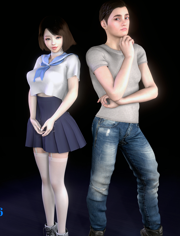 [3D全彩]偷看H漫画的后果[83P/104M]
