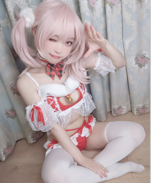 cos-神沢永莉-平安夜分体式泳衣(125P,1V,367M)