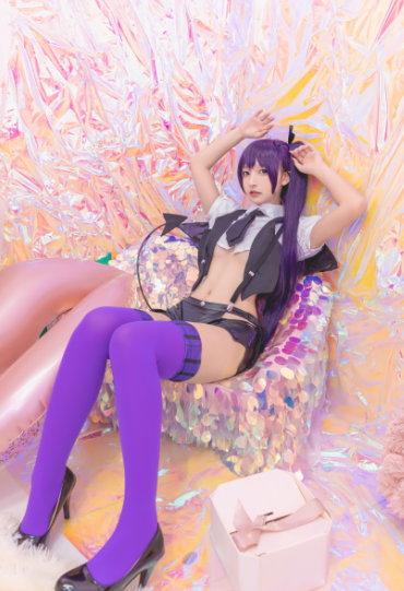 cos-神楽坂真冬-小恶魔 (75P,116M)