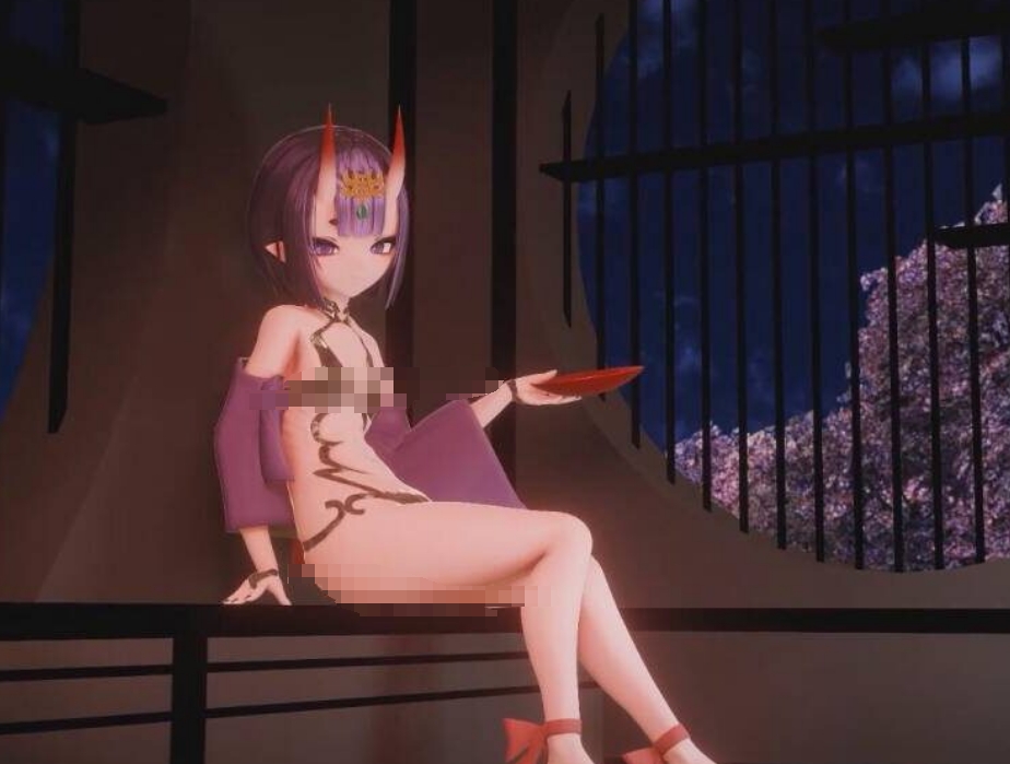 【MMD】１１２(いちいちに) FOG 酒吞童子 4月  775mb