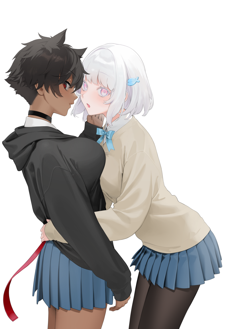 [んがむらさん (お久しぶり)] 百合絶対ちん負けさせたい割り込みおじさんとJK