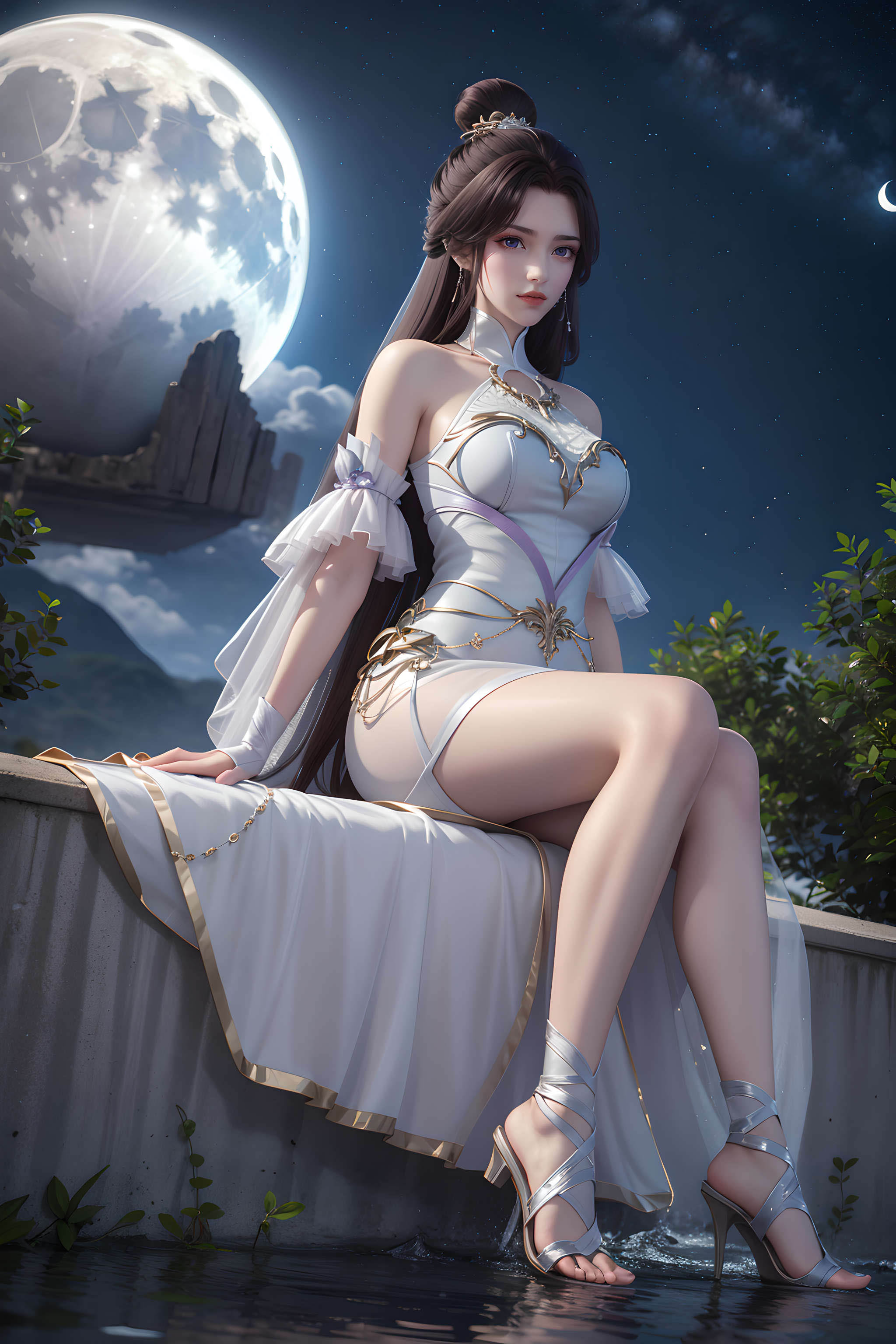[AI国漫] （240529）完美世界-月婵极品泳装【182P】【926MB百度云】
