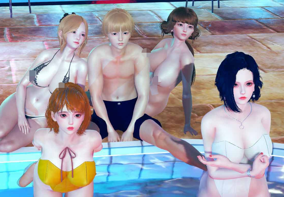 [3D全彩] 性福泳馆01-03[210P/37M]