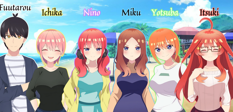 【亚洲SLG/2D】五等分的新婚蜜月Gotoubun Honeymoon [v0.2]【PC+安卓/508M】