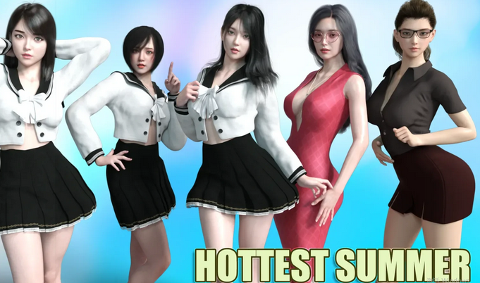【亚洲SLG/AIGPT汉化/3D】最热的夏天Hottest Summer [v0.55]【PC+安卓/1.1G】