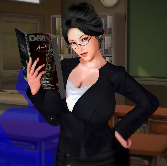 [3D全彩]變態自慰女教師[97P/35M]