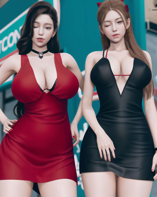 [3D全彩] 被催眠洗脑，堕落为母狗性奴的冷艳千金与总裁母亲07-08[220P/76M]