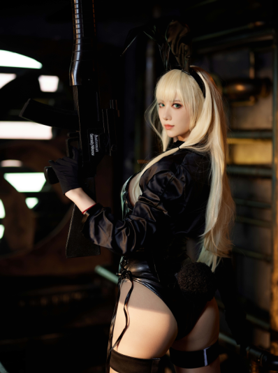 cos-Shika小鹿鹿- 少女前线 AN94兔女郎（35P,207M）