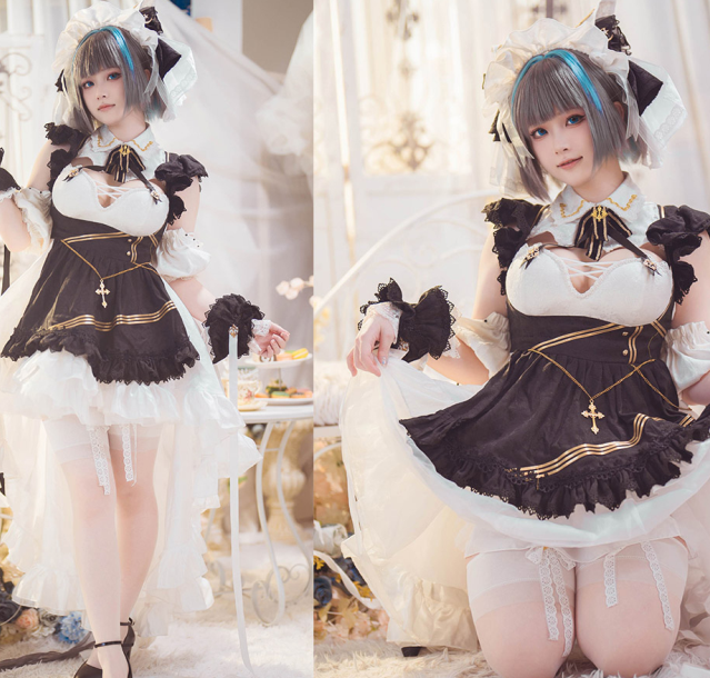 cos-屿鱼-碧蓝航线 柴郡（54P,138M）