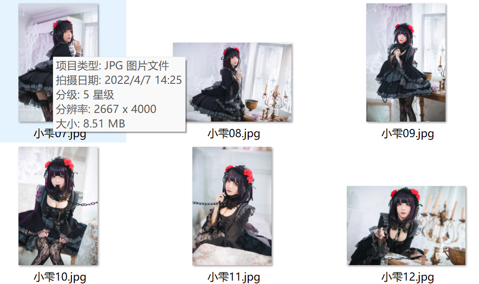 Tomoyo酱 NO.014 更衣人偶 黑江雫 [37P 269MB]